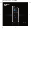 Samsung YP-K3QG Owner's manual