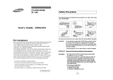 Samsung SC-152 User manual