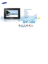 Samsung SPF-105V Owner's manual