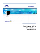 Samsung 151D Owner's manual