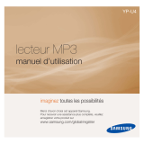 Samsung YP-U4JAR User manual