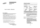 Samsung SC-152L User manual