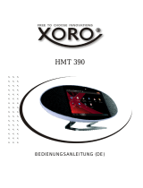 Xoro HMT 390 Owner's manual
