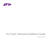 Avid Pro Tools 11.0 Installation guide