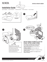 Xerox Wireless Network Adapter Installation guide