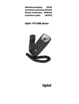 Tiptel 118 USB Phone Installation guide