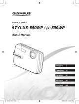 Olympus STYLUS-550WP User manual