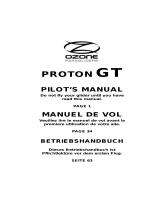 Ozone Proton GT Owner's manual