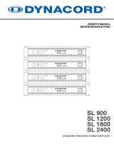 DYNACORD SL 1200 Owner's manual