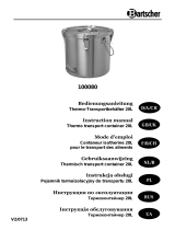 Bartscher 100080 Operating instructions