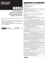 Korg PitchHawk-G AW-3G Owner's manual
