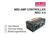 G-LAB MAC 4.4 Midi Mesa Boogie User manual