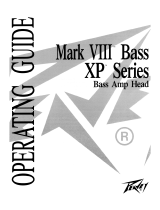Peavey Mark VIII XP Series Bass Amp Head Owner's manual