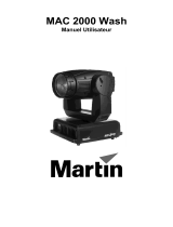 Martin MAC 2000 Wash User manual