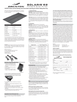 Brunton Solaris 62 Owner's manual