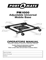 Bora Portamate PM1000 User manual