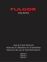 Fulgor Milano F3RK30B1 User manual