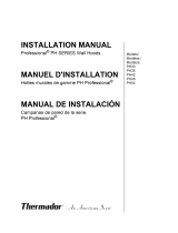 Thermador PH48HS/01 Installation guide