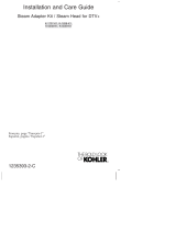 Kohler 5549-K1-2BZ Installation guide