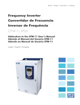 WEG Frequency Inverter Convertidor de Frecuencia Inversor de Frequência CFW-11 IP54 User manual