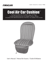 Sharper Image Cool Air Car Cushion Owner's manual