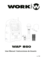 Work Pro WAP 850 User manual