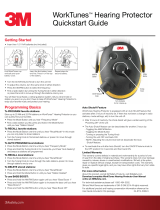 3M Digital WorkTunes™ Hearing Protector and AM/FM Stereo Radio, featuring Voice Assist Operating instructions