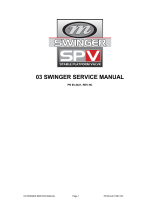 Manitou Technical Reference 2003 Swinger Service guide