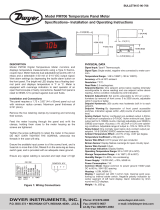 Dwyer PM706 User manual