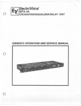 Electro-Voice MTX-4A Owner's manual