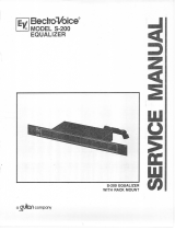 Electro-Voice S-200 Owner's manual