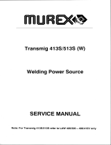 ESAB Transmig 413S/413SW-513S/513SW User manual