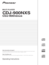 Pioneer CDJ900NXS User manual