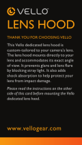 Vello LHO-LH40B User manual
