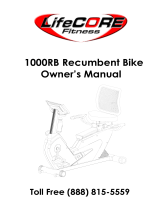 LifeCore Fitness LC1000RB User manual