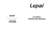 Lepy LP-2020A-3A User manual