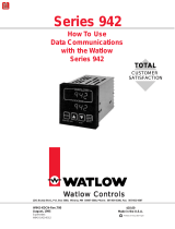 Watlow SERIES 942 Data Communications User manual