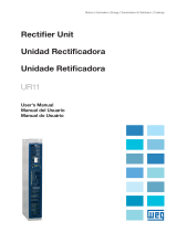 WEG Rectifier Unit Unidad Rectificadora Unidade Retificadora UR11 User manual