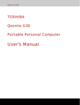 Toshiba G30 (PQG31C-HD202E) User guide