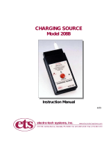 ETS 208B User manual