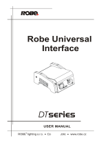 Robe Universal Interface User manual