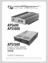 PowerBright APS600-12 User manual