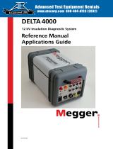 Megger DELTA 4000 Reference guide