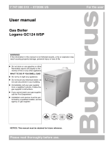 Buderus Logano GC 124 II User manual