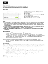 Evolveo android stick q3 4k User manual