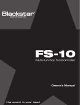 Blackstar Amplification FS10 Footcontroller Owner's manual