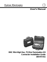 Extron VGA Backshell Connector User manual