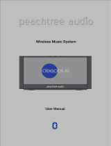 Peachtree Audio deepblue User manual