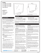 Clinton Electronics CE-VT968-24-W User manual