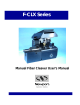 NewportCLX Series Fiber Cleaver